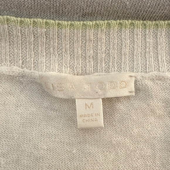 Lisa Todd Multicolor Striped Top - Picture 6 of 9